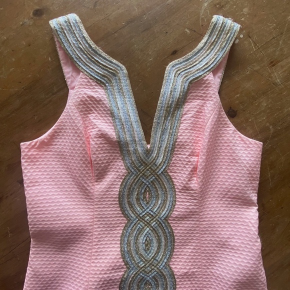 Lilly Pulitzer Valli Shift Dress Paradise Pink Size 0 - Picture 6 of 9